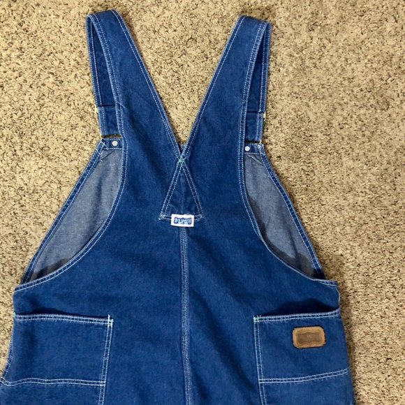 Vintage Big Smith Overalls Mens 50 x 27.5” Used Hemmed Good Quality - Picture 6 of 16